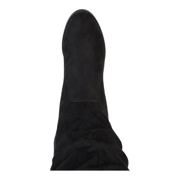 Journee Collection Women's Kaison Over The Knee Boots Black Size 8 1/2 M - Picture 3 of 4